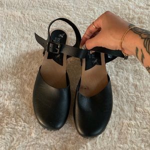 Novacas Pepper Vegan Heeled Clogs Size 39/ 8